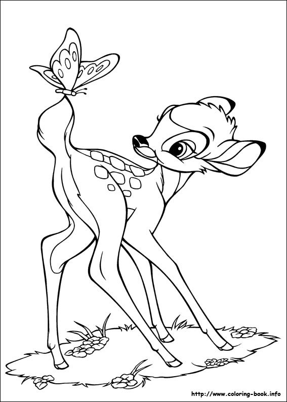 Bambi 2 coloring picture